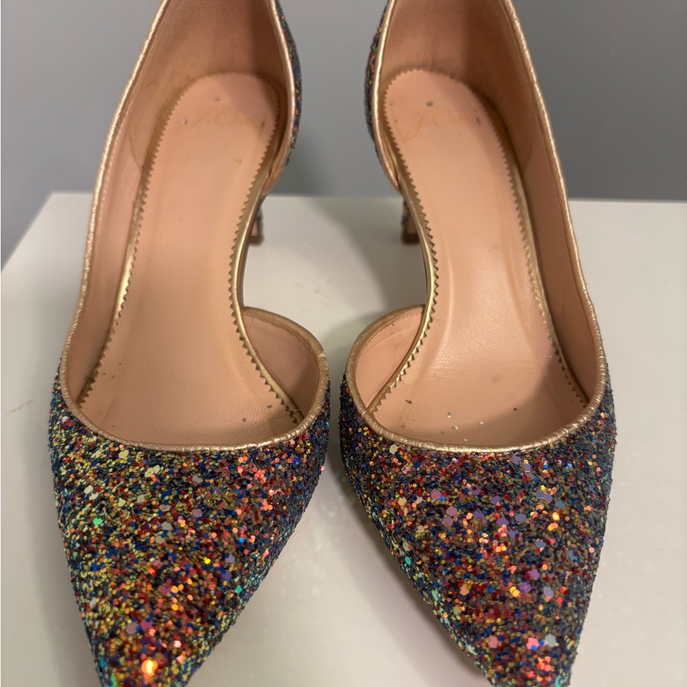 J.Crew Multicolor Glitter Women's Pumps